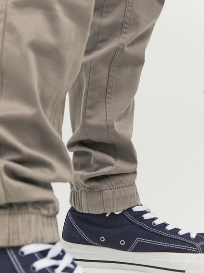 Jack & Jones Jungen Cargohose JJFLAKE Braun schlank cool Junior