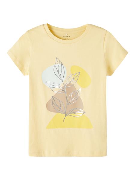 Name it Mädchen T-Shirt Gold Silber Geschenkidee edel top  NKFJASELINA
