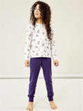 Name it Mädchen Schlafanzug Pyjama Lila edel Fee Elfe NKFNIGHTSET