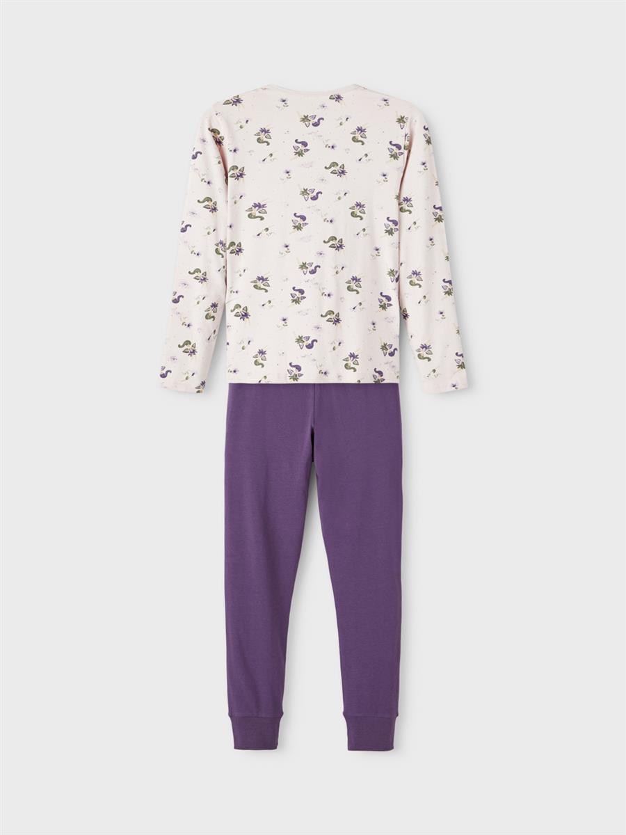 Name it Mädchen Schlafanzug Pyjama Lila edel Fee Elfe NKFNIGHTSET