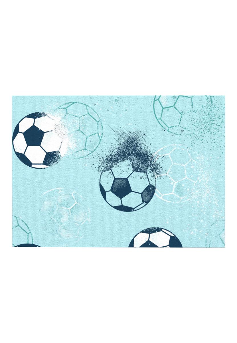 Name it Jungen Schlafanzug kurz Short Fußball  Blau NKMNIGHTSET