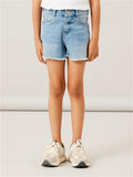 Name it Mädchen Jeansshort kurze Hose Jeans Short schlank NKFROSE