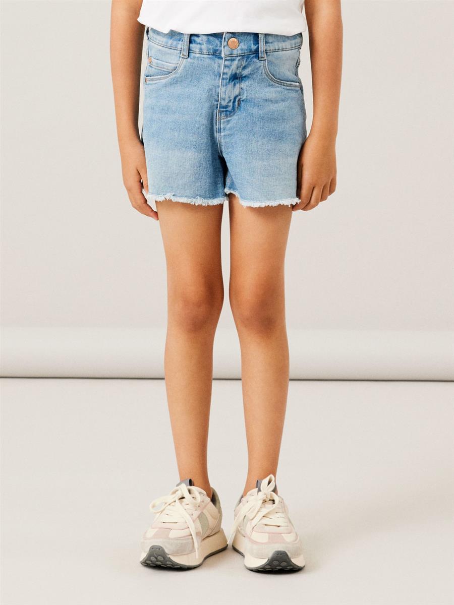 Name it Mädchen Jeansshort kurze Hose Jeans Short schlank NKFROSE