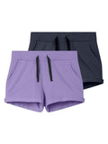 Name it Mädchen Shorts Doppelpack 2er Pack Sweatshorts NKFVOLTA