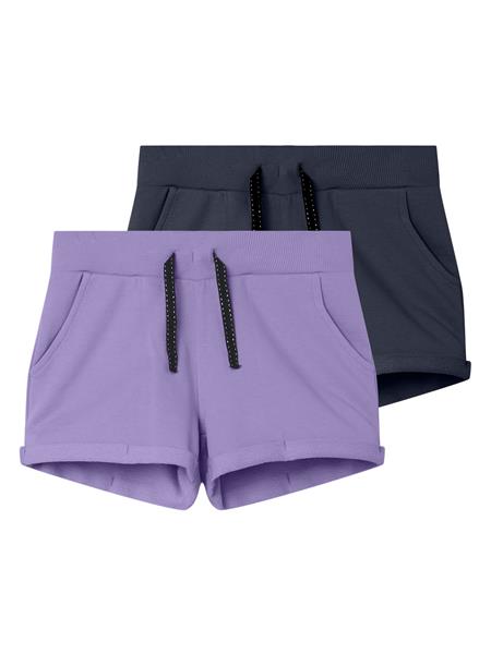 Name it Mädchen Shorts Doppelpack 2er Pack Sweatshorts NKFVOLTA