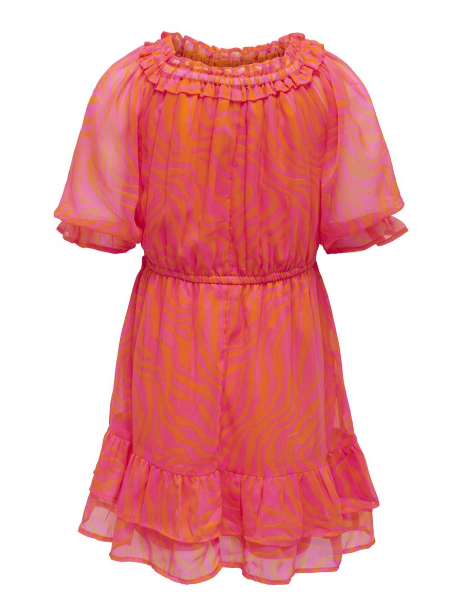 Only Mädchen Kleid Sommerkleid Chiffon festlich schlank wow KOGZABELLA
