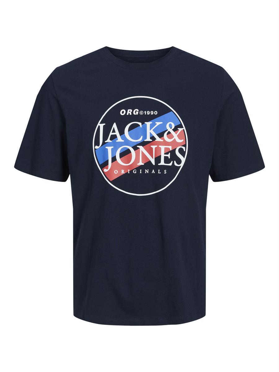 Jack & Jones Jungen T-Shirt Kurzarm  Weiß Gelb Blau Rot JJECORP