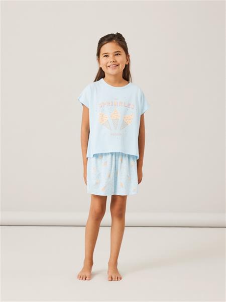 Name it Mädchen Schlafanzug kurz Short weich leicht NKFNIGHTSET