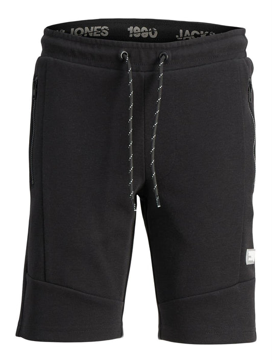 Jack & Jones Jungen Shorts Sweatshorts 12189855 Schwarz Sporthose Teenager top