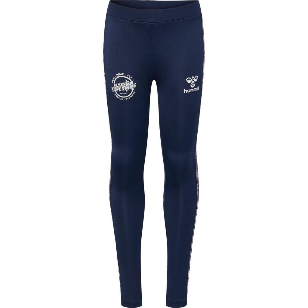 Hummel Mädchen Leggings Legging Sporthose Tights Leomuster