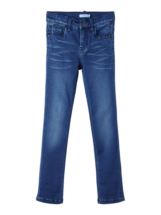 Name it Jungen Jeans x-slim super weich schmal Dunkelblau weich
