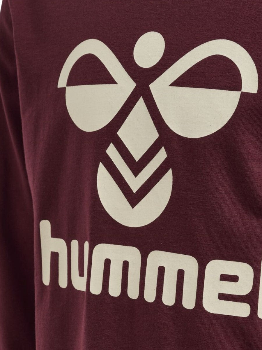 Hummel Mädchen Schlafanzug Pyjama Weinrot Geschenkidee
