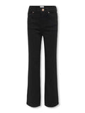 Only Mädchen Jeans Wide leg Schwarz KOGJUICY WIDE BEIN DNM CRO588