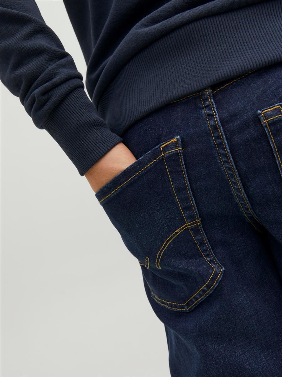 Jack & Jones Jungen Jeans Slim GLENN Dunkelblau Teenager JJIGLENN