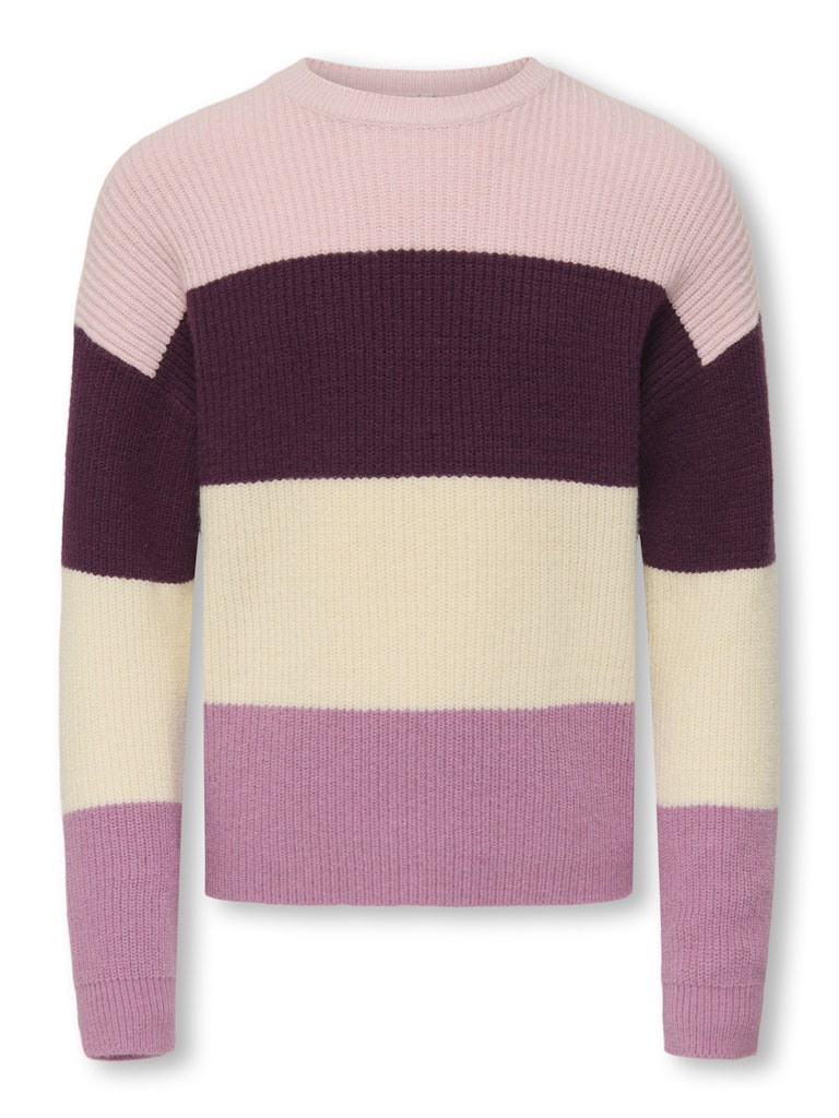 Only Mädchen Strickpulli Streifen Geschenkidee KOGSANDY