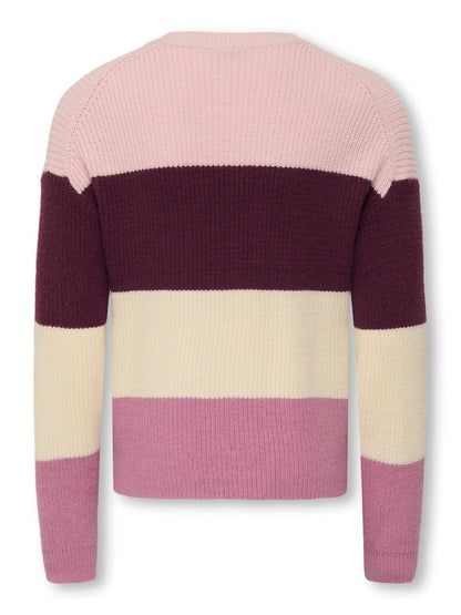 Only Mädchen Strickpulli Streifen Geschenkidee