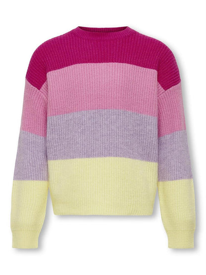 Only Mädchen Strickpulli Streifen Geschenkidee
