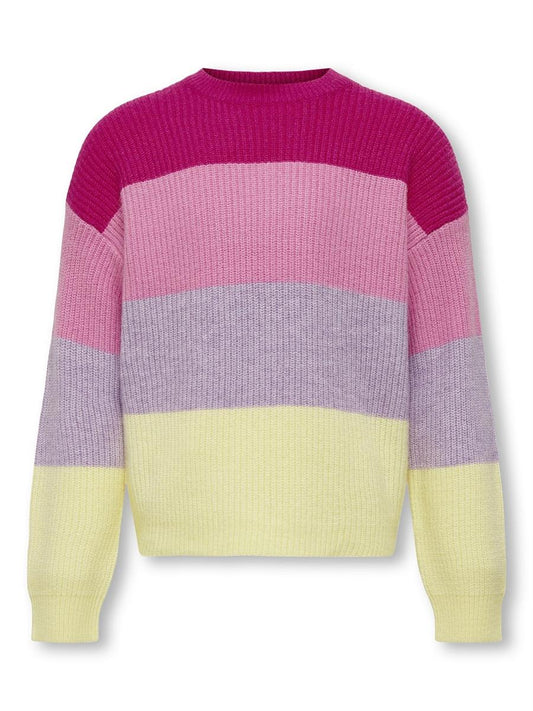 Only Mädchen Strickpulli 15207169 Streifen Geschenkidee