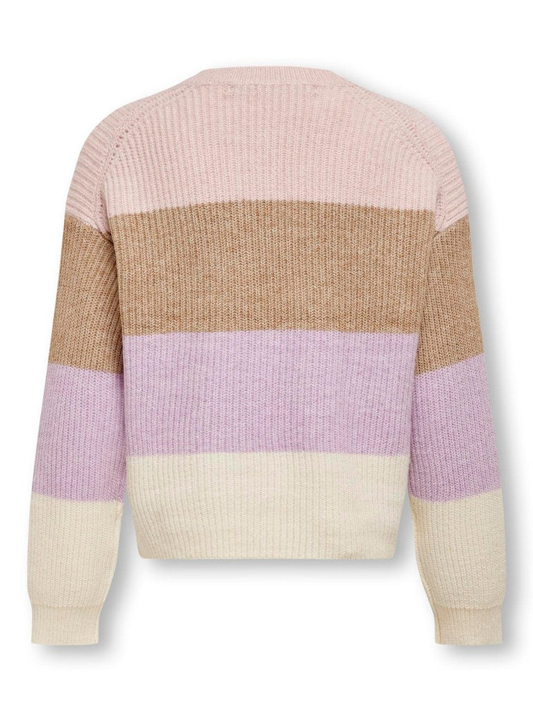 Only Mädchen Strickpulli Streifen Geschenkidee KOGSANDY