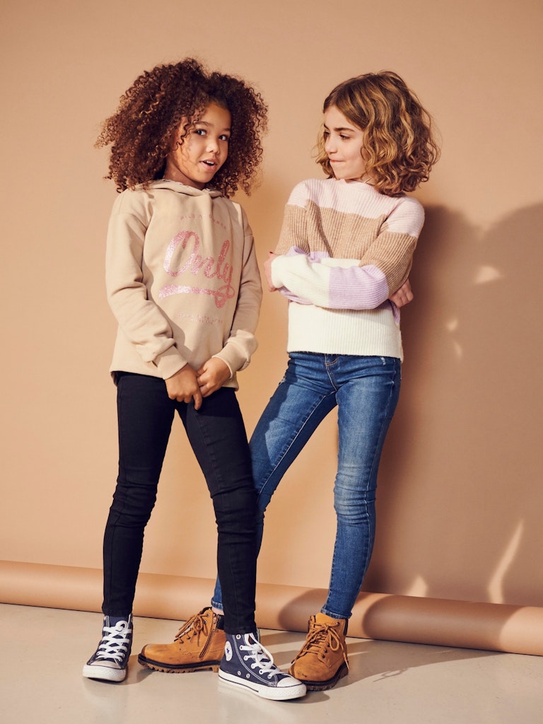 Only Mädchen Strickpulli Streifen Geschenkidee KOGSANDY