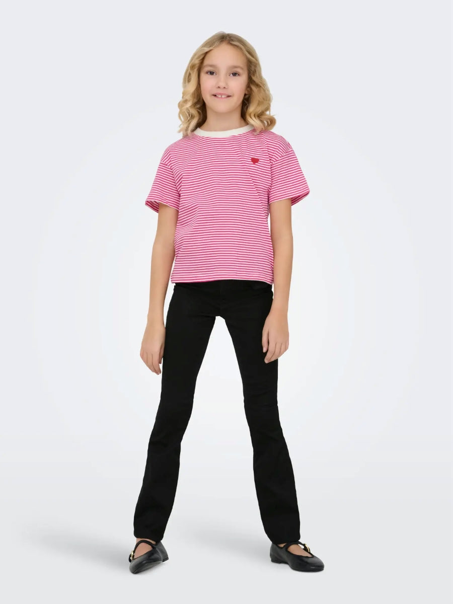 Only Mädchen Jeans Schlaghose Kogroyal Life Flared weich KOGROYAL