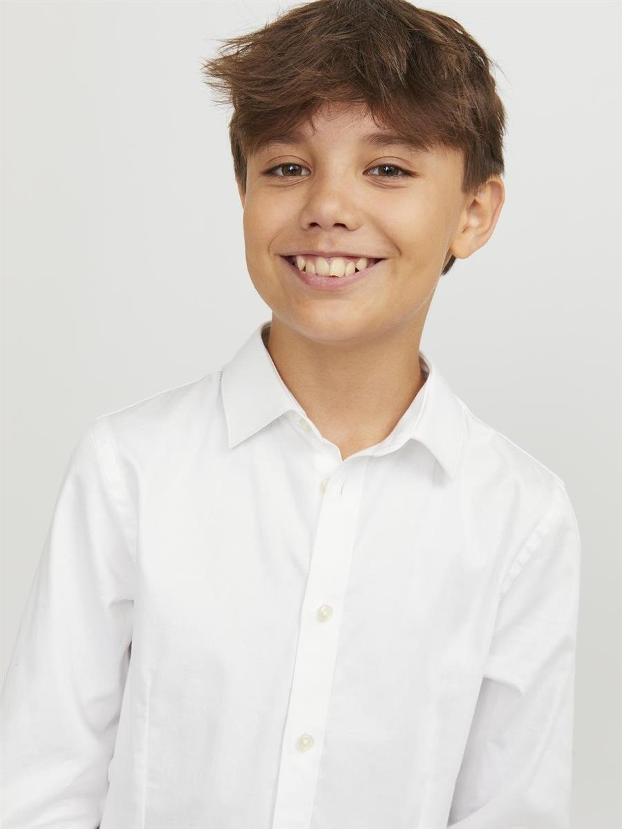 Jack & Jones Jungen Anzugshemd Hemd Slim Stretch festlich JPRPARMA