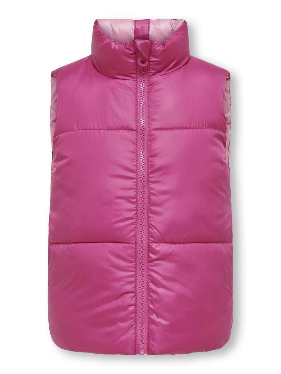 Only Mädchen Steppweste Wendeweste Pink Grün Schwarz KOGNEWRICKY