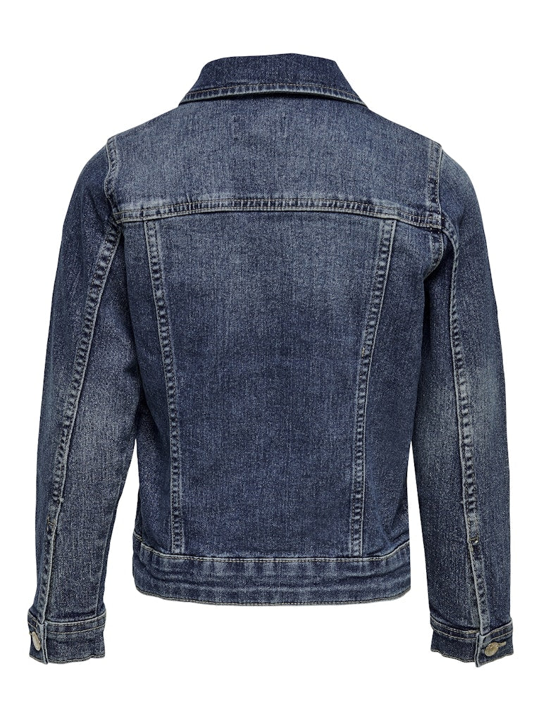 Only Mädchen Jeansjacke Übergangsjacke hellblau sehr weich KOGSARA