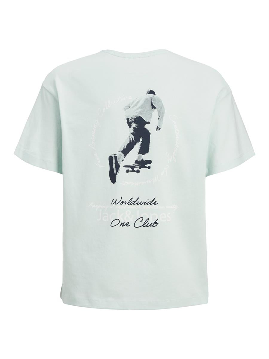 Jack & Jones Jungen T-Shirt loose fit Rückendruck JJSKTD