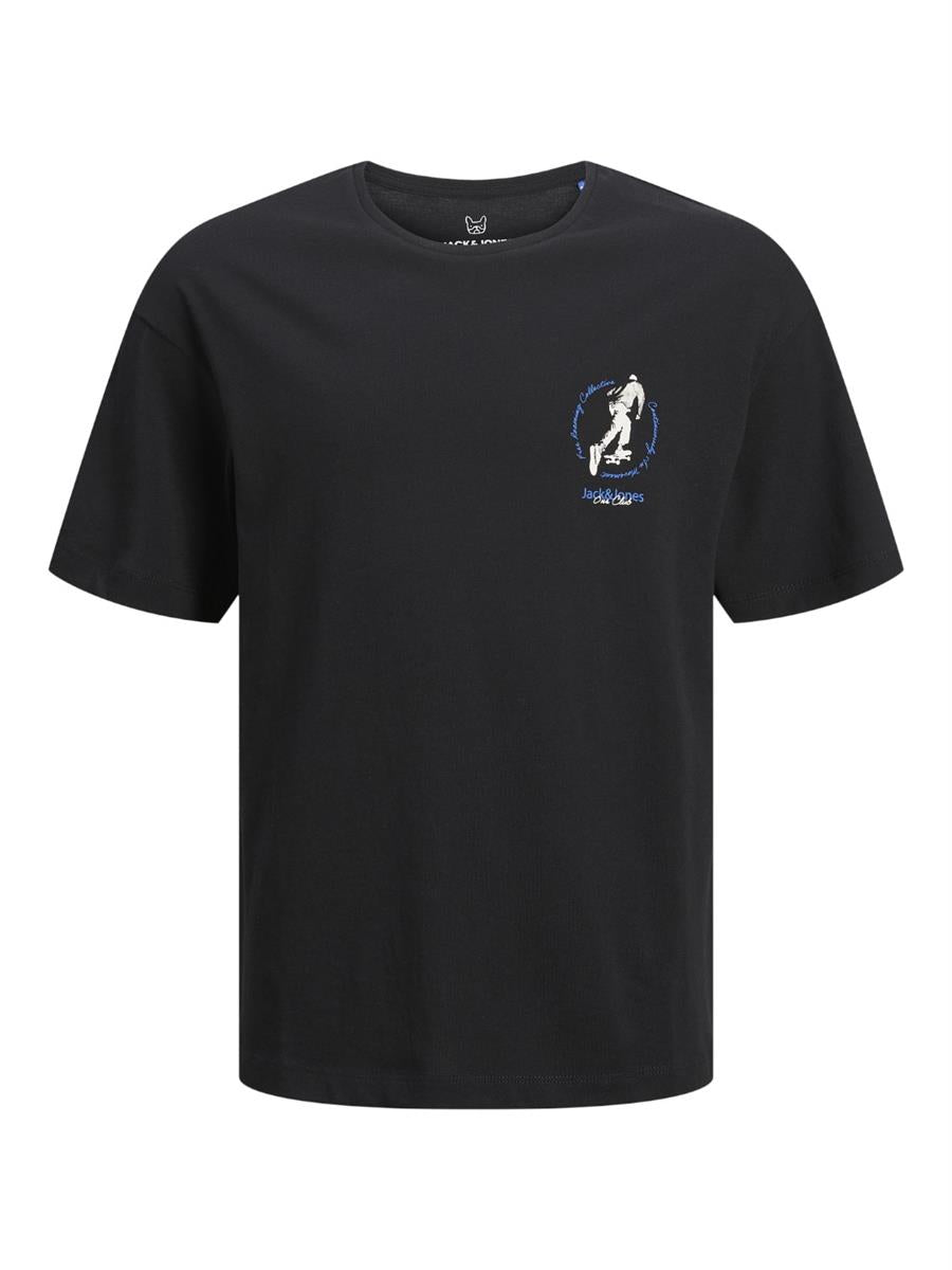 Jack & Jones Jungen T-Shirt loose fit Rückendruck JJSKTD