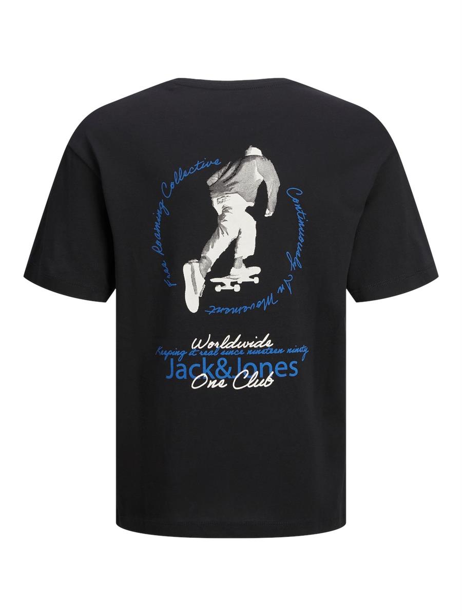 Jack & Jones Jungen T-Shirt loose fit Rückendruck JJSKTD