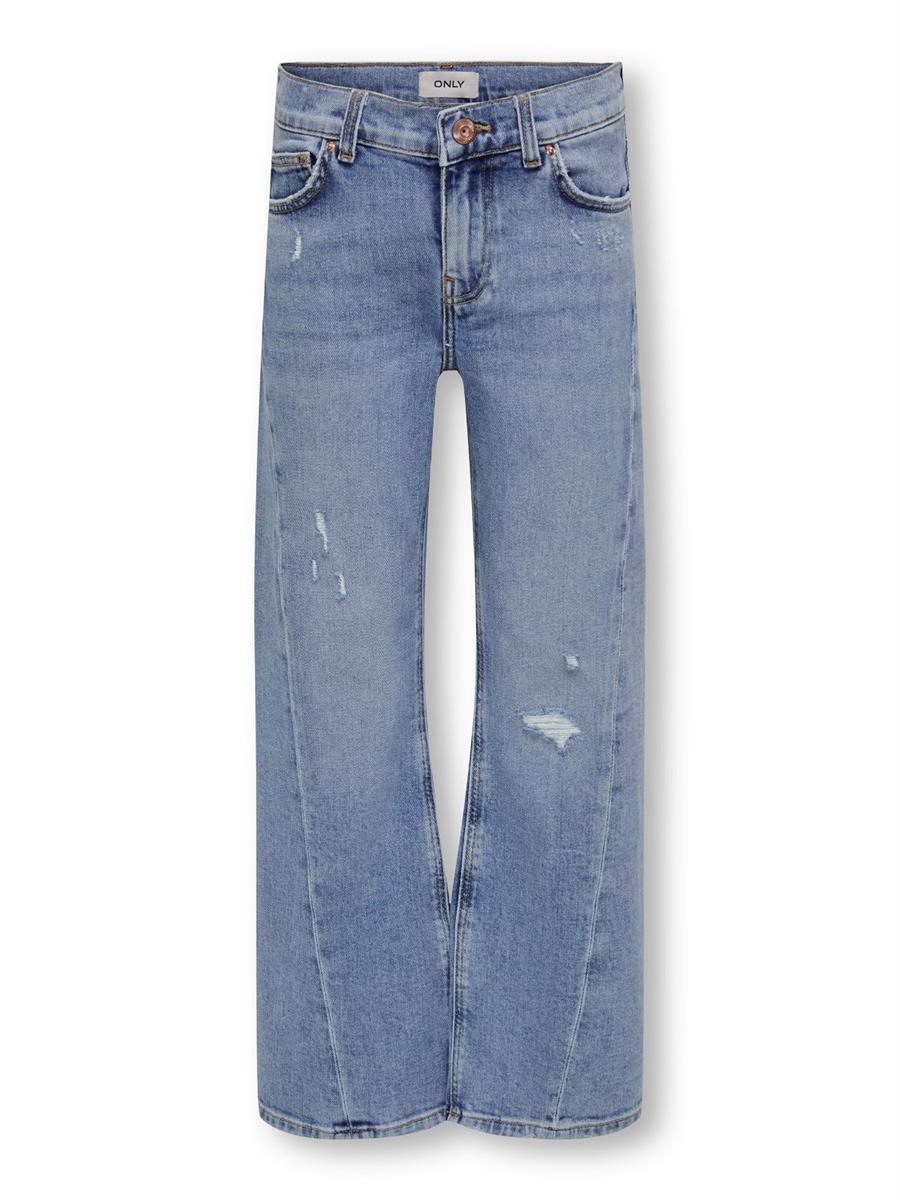 Only Mädchen Jeans Wide leg Teenager leger Vintage weit KOGASTA