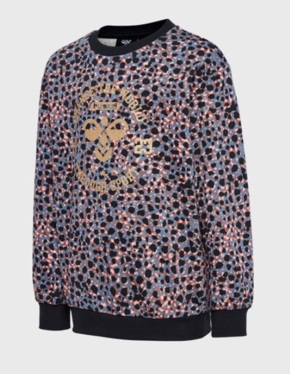 Hummel Mädchen Sweatshirt Leomuster Geschenkidee