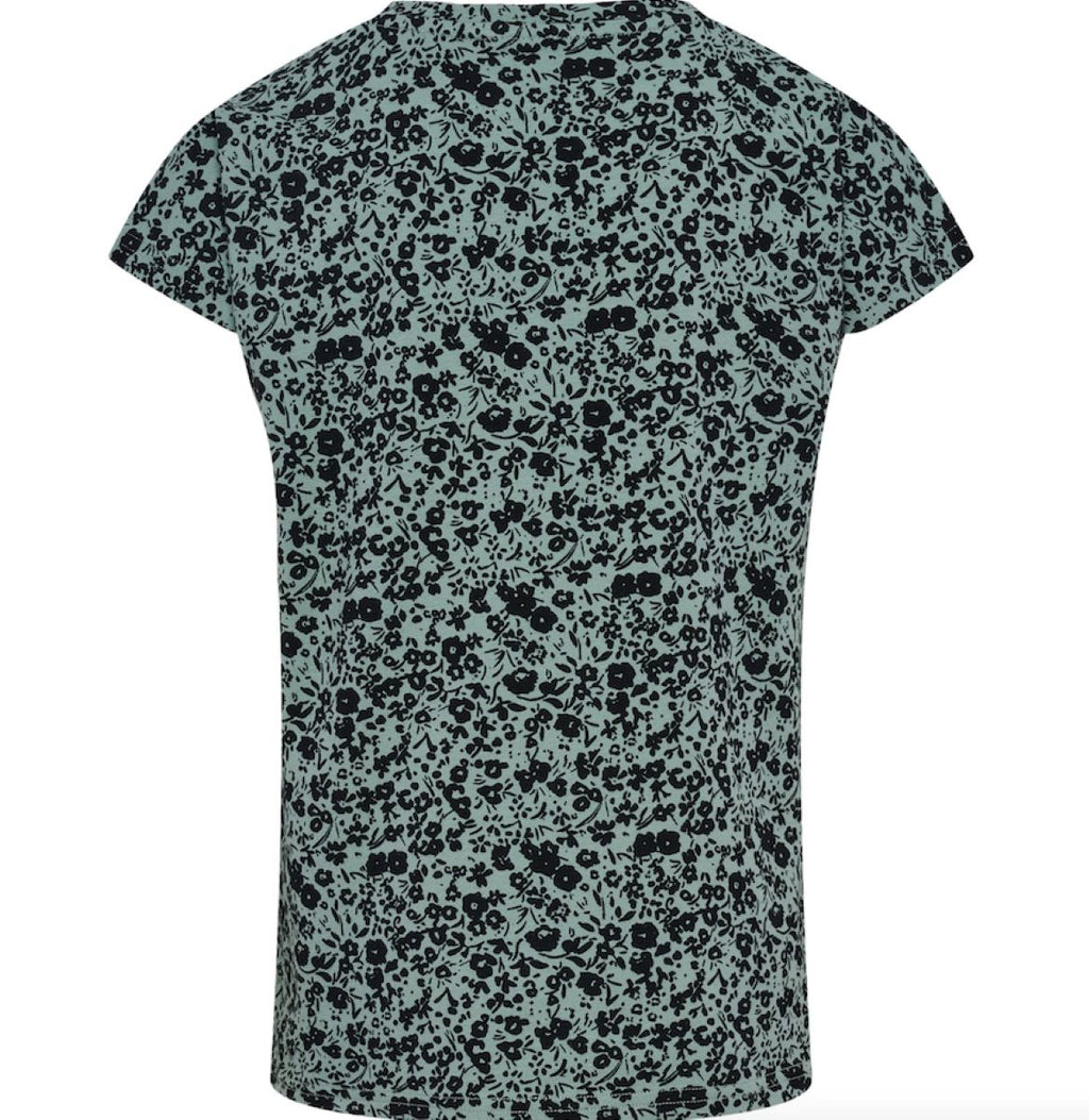 Hummel Mädchen T-Shirt Designershirt goldfarbener Aufdruck edel