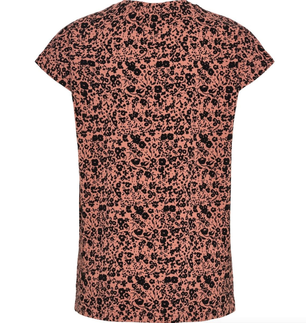 Hummel Mädchen T-Shirt Designershirt goldfarbener Aufdruck edel