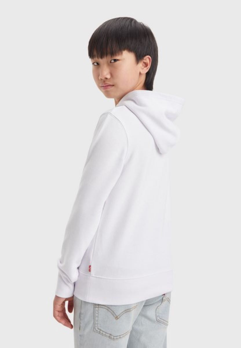 Levi's® Kids Kapuzensweatshirt Palm Batwing Fill Hoodie Weiß leicht