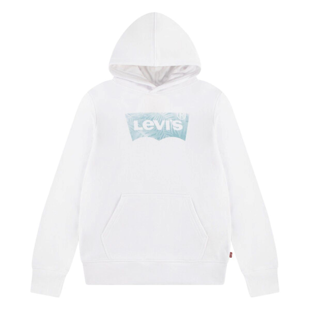 Levi's® Kids Kapuzensweatshirt Palm Batwing Fill Hoodie Weiß leicht