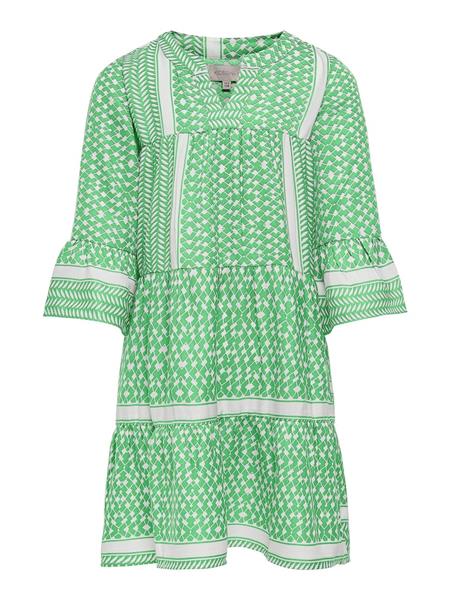 Only Mädchen Kleid Volantkleid 3/4 Arm leicht Tunikakleid KOGALBERTE