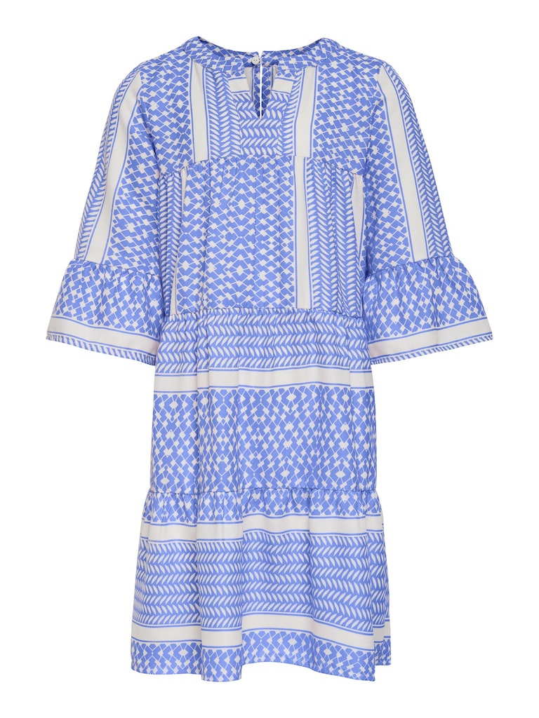 Only Mädchen Kleid Volantkleid 3/4 Arm leicht Tunikakleid KOGALBERTE