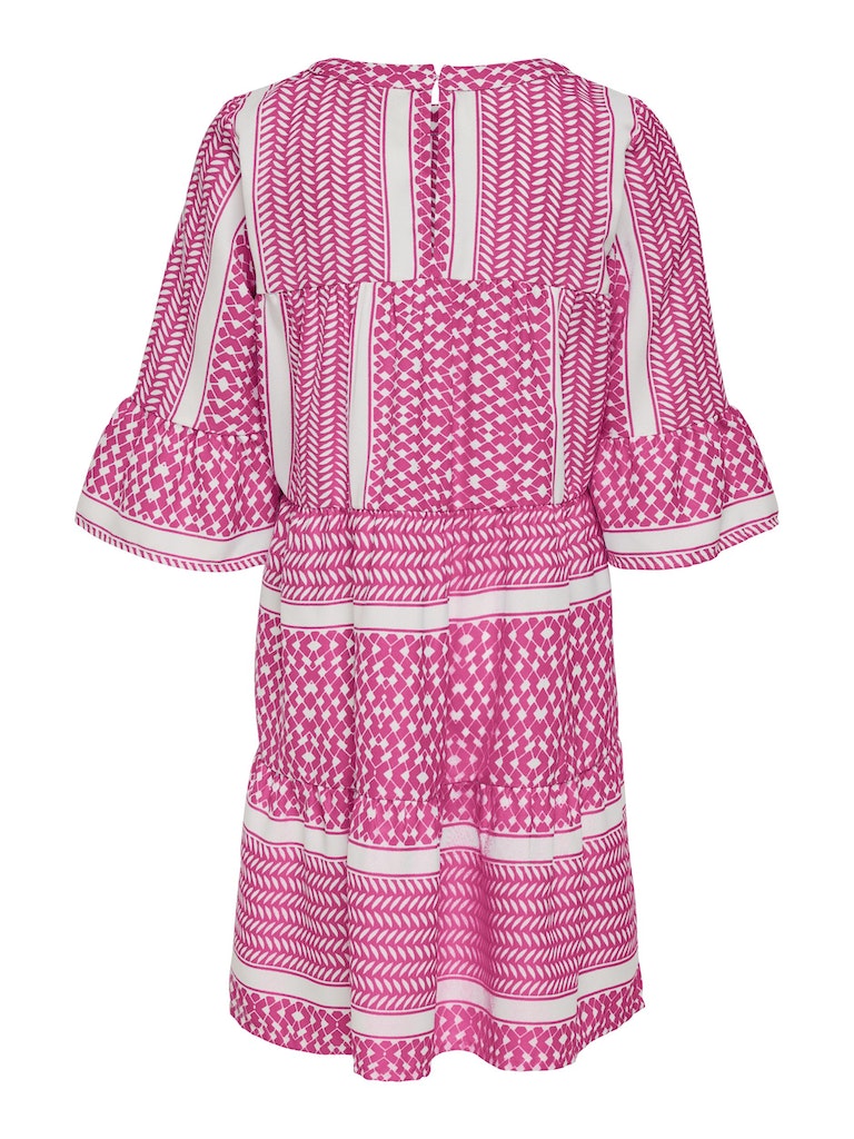 Only Mädchen Kleid Volantkleid 3/4 Arm leicht 15209378 KOGALBERTE Tunikakleid