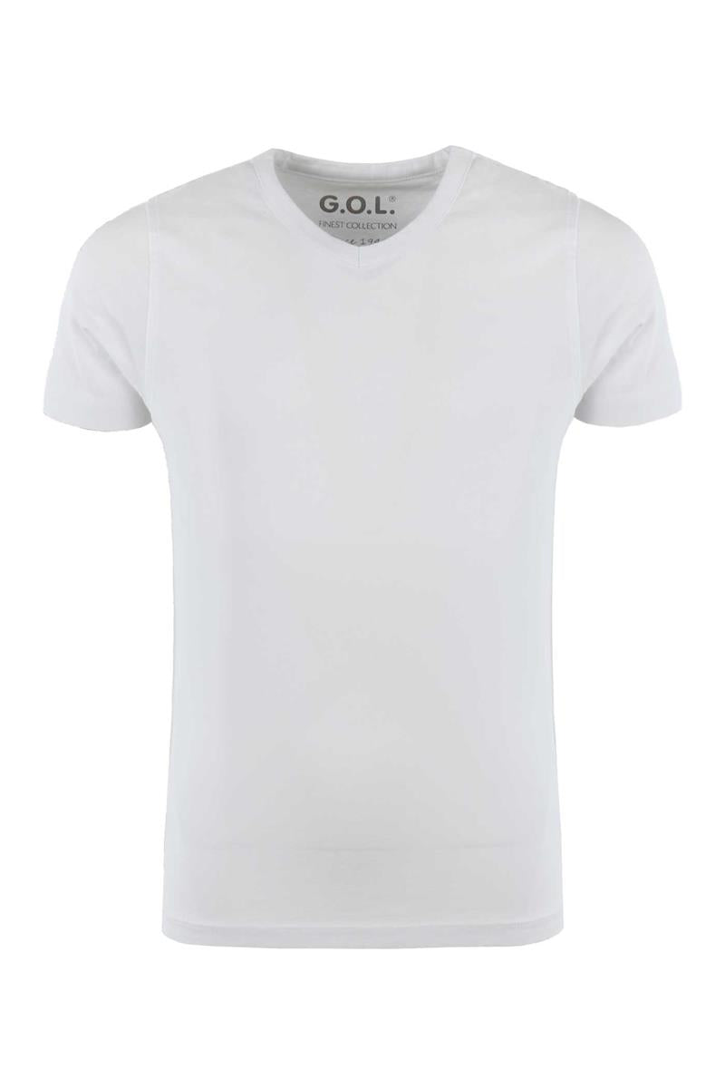 G.O.L. Jungen T-Shirt edel festlich Unterziehshirt für Anzugshemd