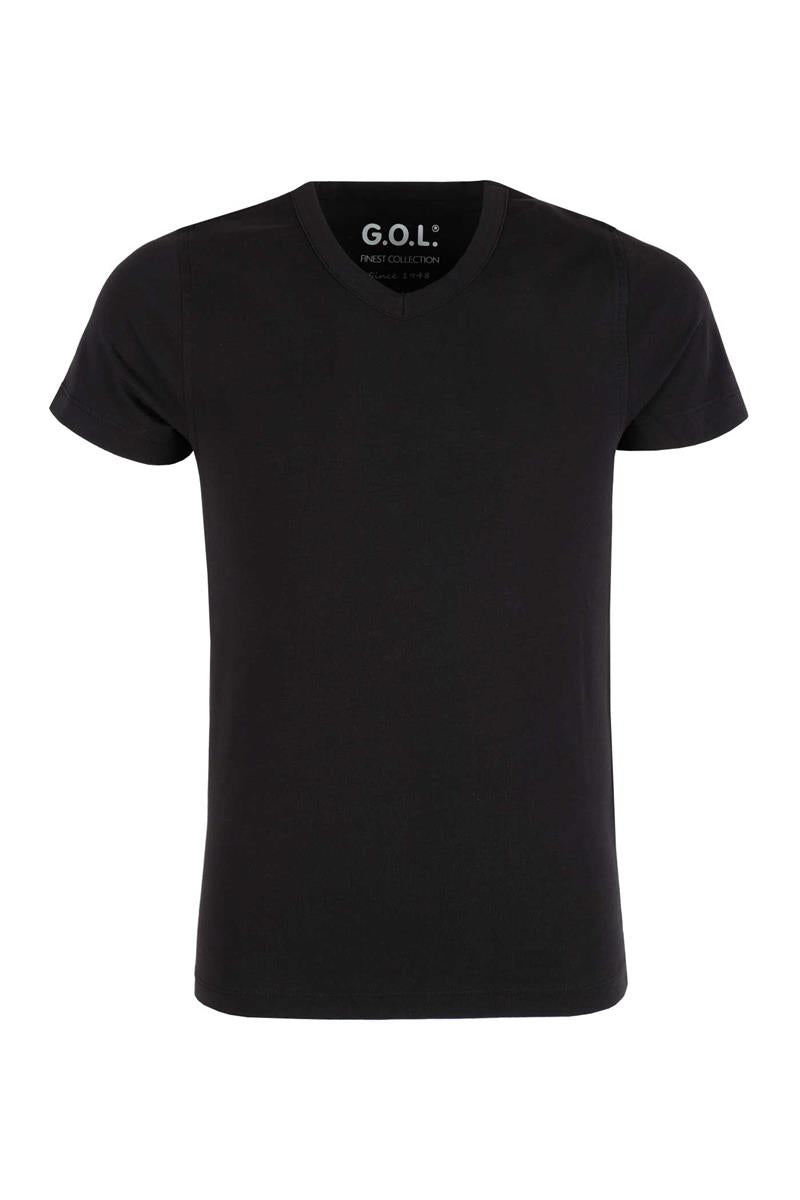 G.O.L. Jungen T-Shirt edel festlich Unterziehshirt für Anzugshemd