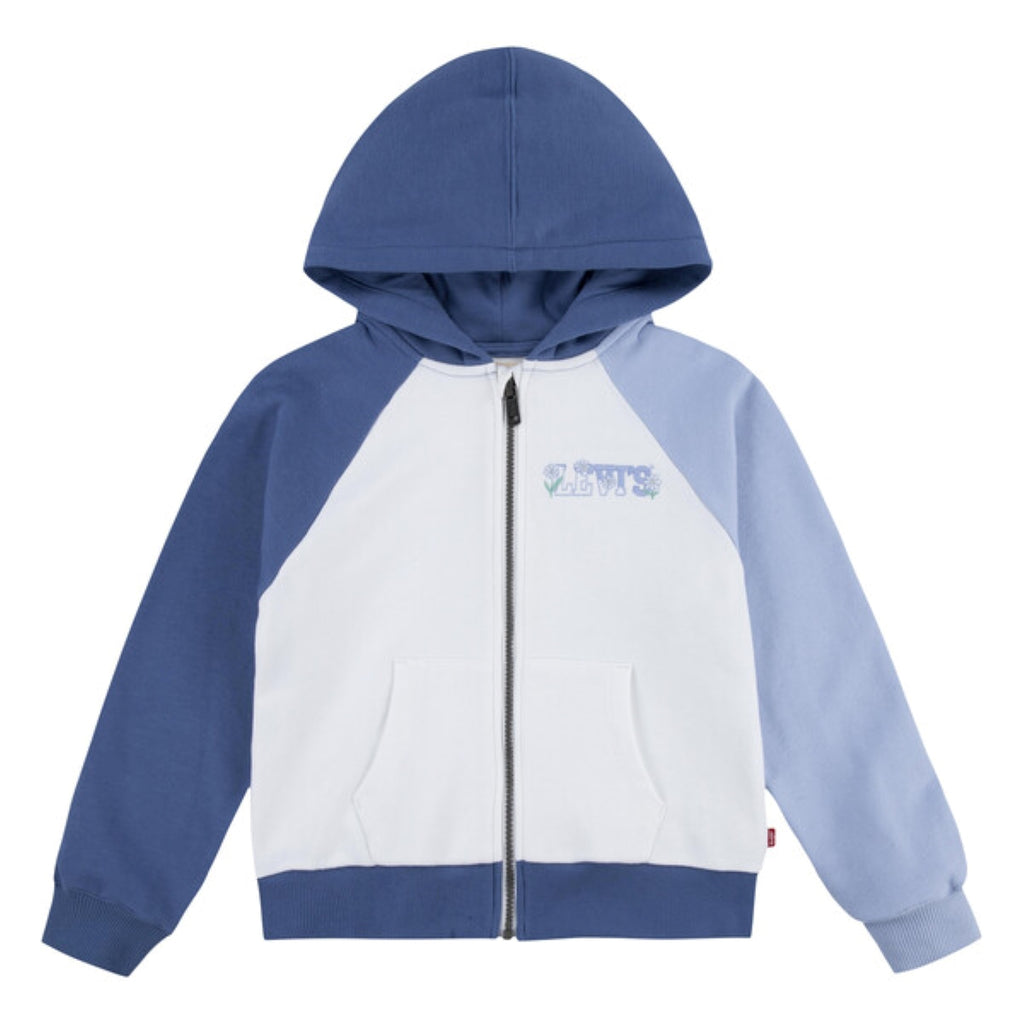 Levi's® Kids Mädchen Sweatjacke Hoodie Kapuzenjacke leicht Sommer