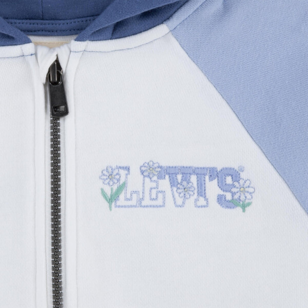 Levi's® Kids Mädchen Sweatjacke Hoodie Kapuzenjacke leicht Sommer