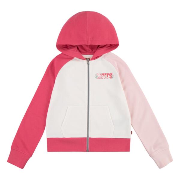 Levi's® Kids Mädchen Sweatjacke Hoodie Kapuzenjacke leicht Sommer