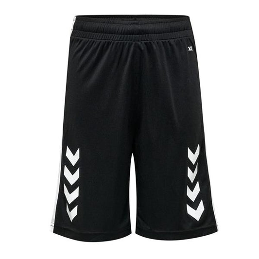 Hummel Jungen Sportshorts BASKET Schwarz Sport Urlaub Ferien