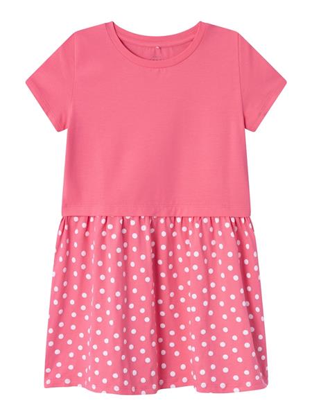 Mädchen Kleid kurzarm Sommerkleid Jerseykleid Schule Kindergarten