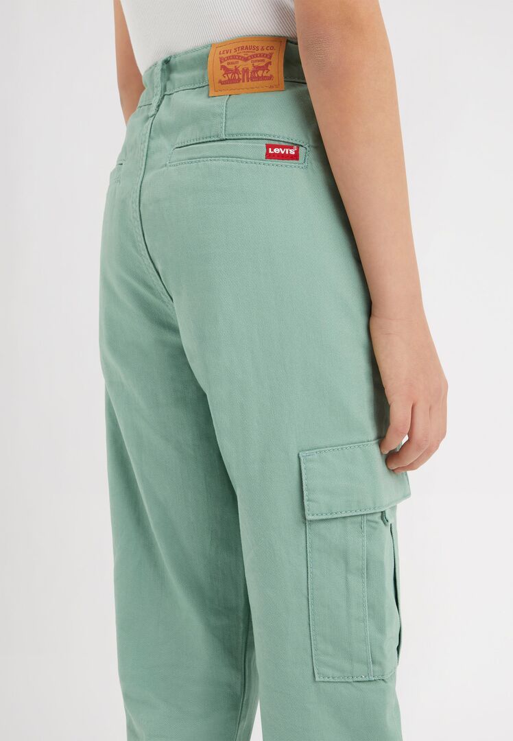 Levi's® Kids Mädchen Cargohose LOSE Grün edel Geschenkidee