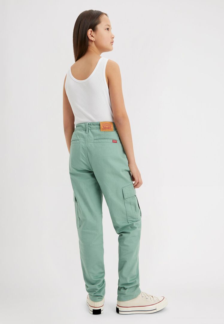 Levi's® Kids Mädchen Cargohose LOSE Grün edel Geschenkidee
