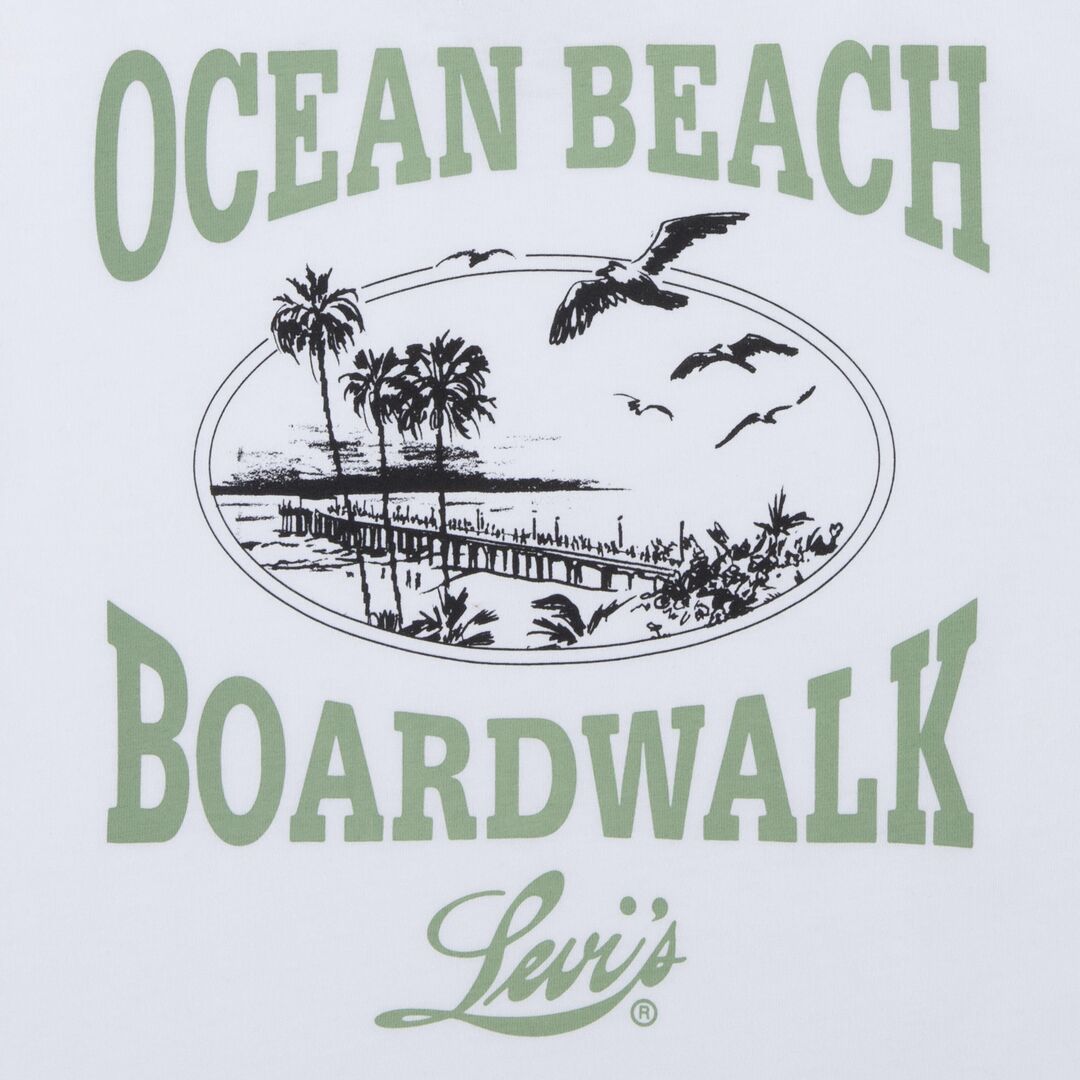 Levi's® Kids Mädchen T-Shirt BOARDWALK Weiß Geschenkidee